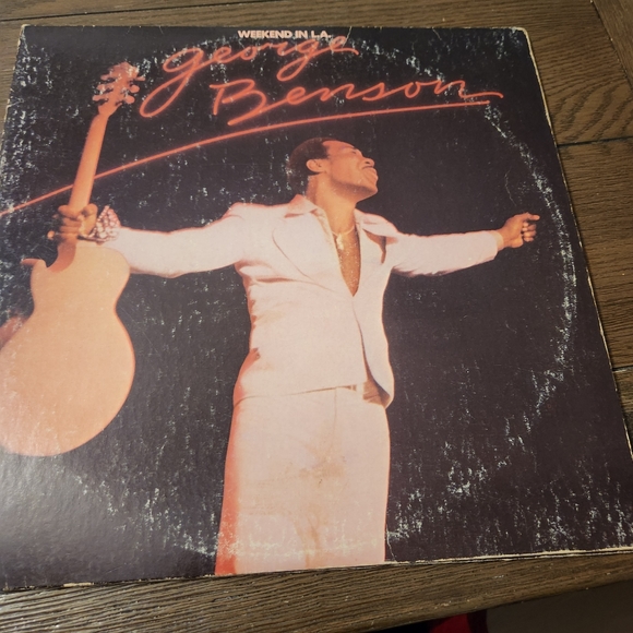 Vintage George Benson Weekend in LA Black Double Vinyl Warner Bros Record LP - Picture 1 of 15